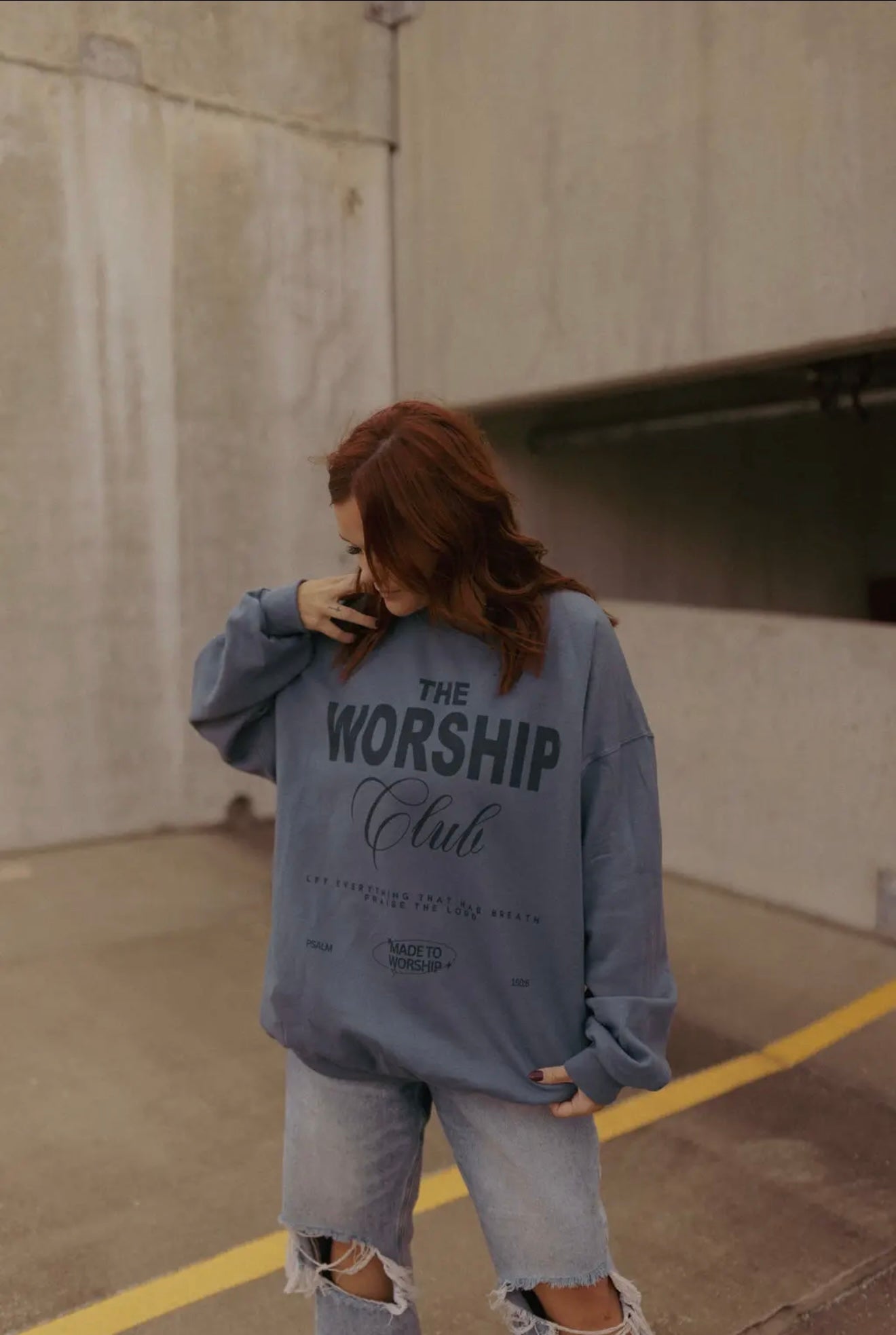 The Worship Club Crewneck