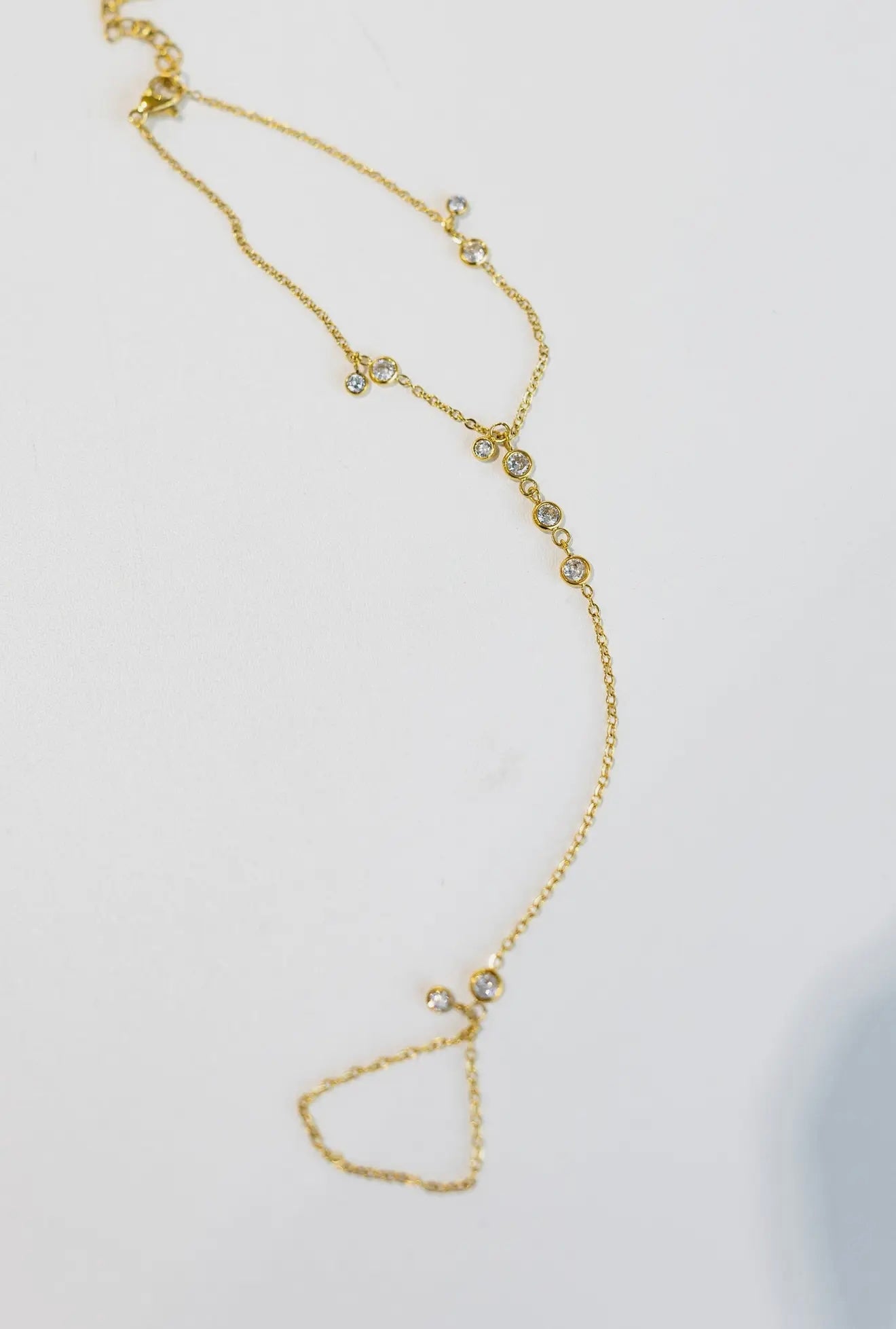 Serafina Diamond Hand Chain
